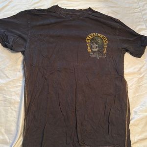 Awesome shirt. One less than five times. Like new.